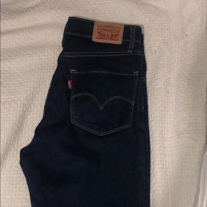 Dark wash 721 high rise skinny jeans size 27 (5)